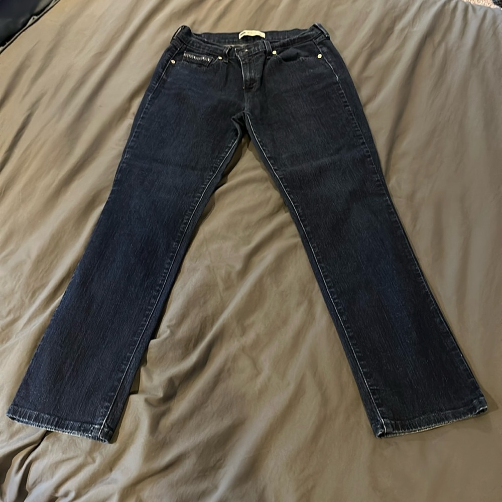 Women’s Levi’s 505 straight leg jeans, size 12, blue, great condition